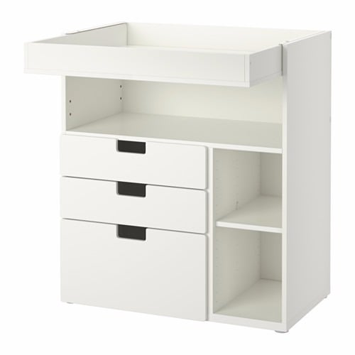 Handys Stuva Changing Table With 3 Drawers White Konga Online