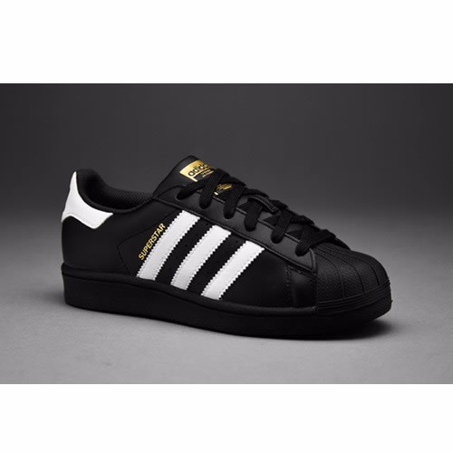 adidas Superstar Sneakers in Black and White Stripes | Konga 