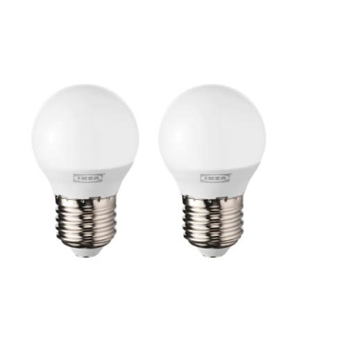 Ikea Led Bulb E27 200 Lumen, Globe Opal White | Konga Shopping