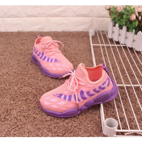 girls purple sneakers