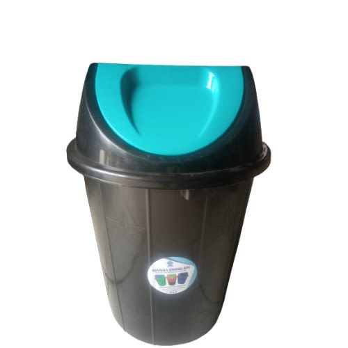 Plastic Waste Bin With Swing Cover 30 Litres Konga Online Shopping