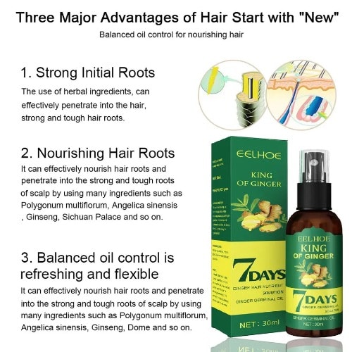 King Of Ginger 7 Days Hair Nutrient Solution Oil 30ml Konga king-of-ginger-7-days-hair-nutrient-solution-oil-30ml-konga