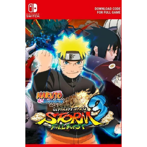 Jeu Nintendo Switch Naruto Ultimate Ninja Storm 3 Full Burst - Code in a box