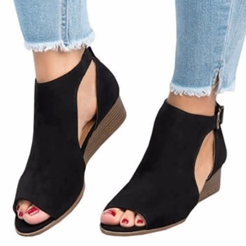 Heel wedge shoe store