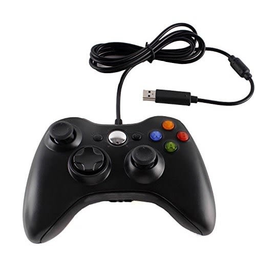 Microsoft Xbox 360 Wired Game Pad/controller - Black | Online Shopping