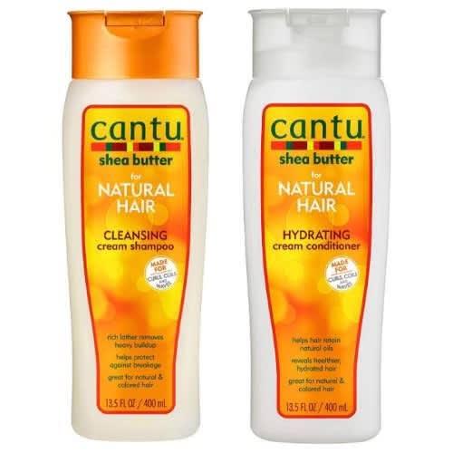 Natural Hair Shampoo And Conditioner - 400ml Each | Online Shopping