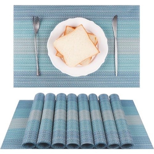 Table Mats Set Of 6 Blue Konga Online Shopping