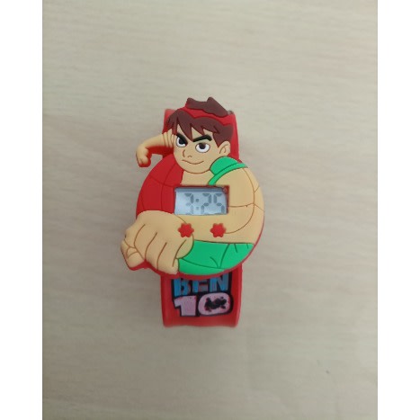 Boy's Ben 10 Cartoon Character Digital Clasp Watch - Red | Konga Online  Shopping