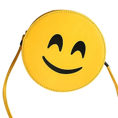 Canvas Emoji Backpack - Pink Emoji - Walmart.com