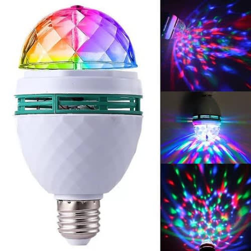 Afsnijden labyrint Dosering Disco Light Led Full Colour Rotating Lamp | Konga Online Shopping