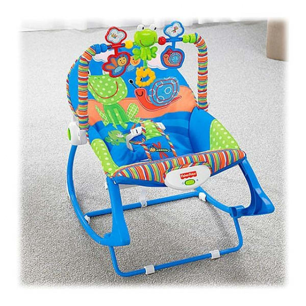 fisher price rocker blue