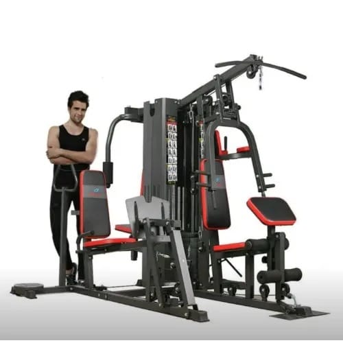 6 station top gym machine