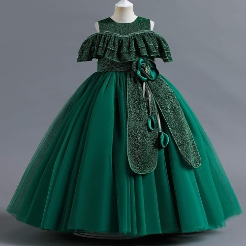 Baby girl evening gown 2025