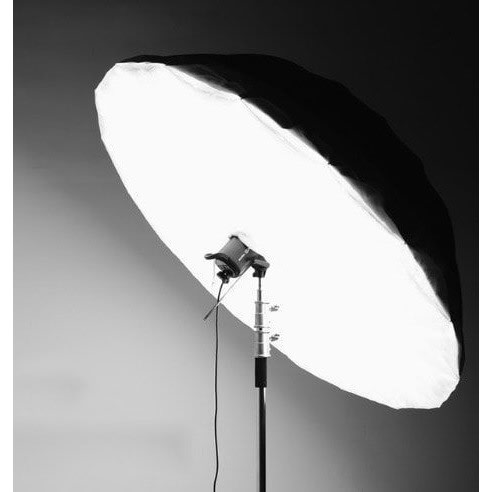Reflective Parabolic Umbrella For Photography Light - Studio Softbox -  Black and silver | Konga Online Shopping