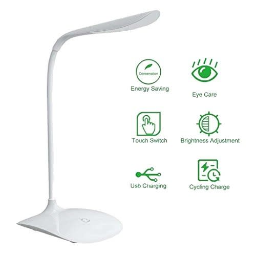 Usb rechargeable sales desk lamp