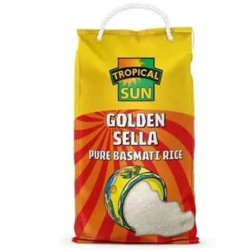 Tropical Sun Golden Sella Pure Basmati Rice 5kg Konga Online Shopping