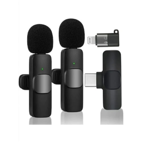 K9 2 In 1 Wireless Microphone Mic Plug & Play Usb Type C & iOS | Konga ...