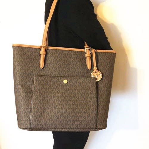 michael kors large snap pocket tote