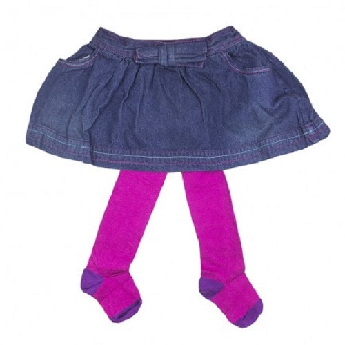 TU Girls Jeans Skirt With Pop Socks Blue Konga Online Shopping