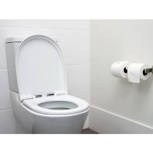 Golden Diamon Toilet Seat & Wash Hand Basin And Hand Roll Holder