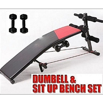 Situp Bench With Dumbell Konga Online Shopping