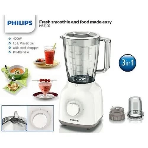 Philips Blender Hr2102 05 1.5L 400W Konga Online Shopping