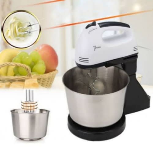 Kenwood HM680 Chefette Stand Mixer 5Spd 350W Ss Bowl Beaters + Kneaders |  TBM