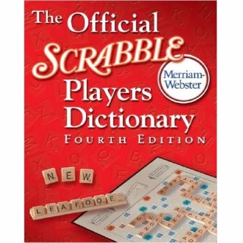 The Official Scrabble Dictionary 4th Edition By Merriam Webster