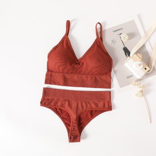 Ladies pant top and bra