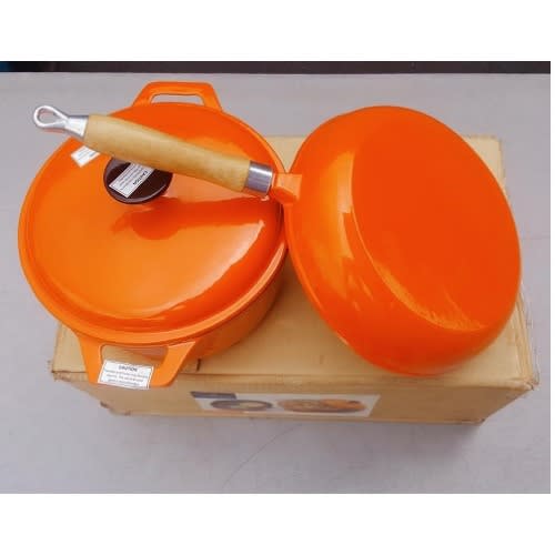 Viners Dijon Viners 2pcs Die Cast Cookware Sets, A Pot And Grill Pan