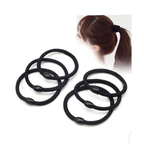 Leather Bow Hair Band  Black  Knotty Ribbons