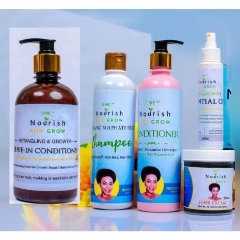 Nourish And Grow Hair Care Pack - 500 ml | Konga Online Shopping