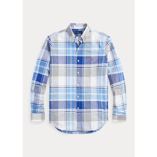 Ralph Lauren Classic Fit Plaid Oxford Shirt | Konga Online Shopping
