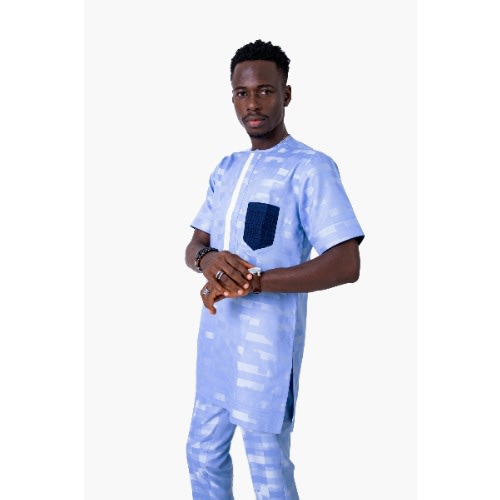 Traditional Attire For Men - Sky Blue | Konga Online Shopping
