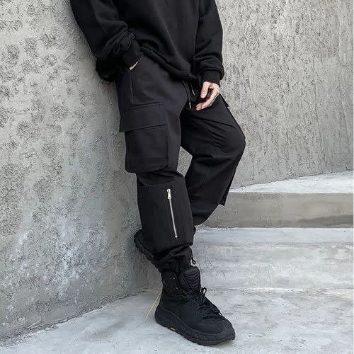 Fashion House Street Combat Cargo Pant With Side-pocket - Black | Konga ...