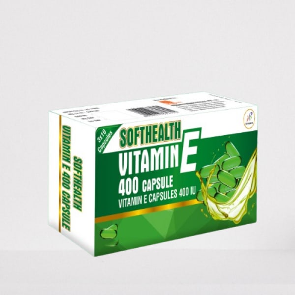 Softhealth Vitamin E 400iu - 400 Capsules.