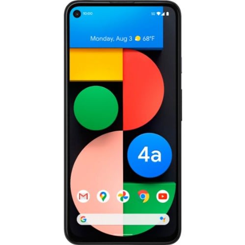 Pixel 4a- 5G -6.0" - 6GB RAM - 128GB ROM - Just Black.