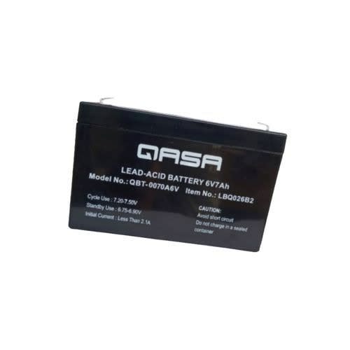 QASA Rechargeable Fan Replacement Battery 6v 7ah Konga Online Shopping