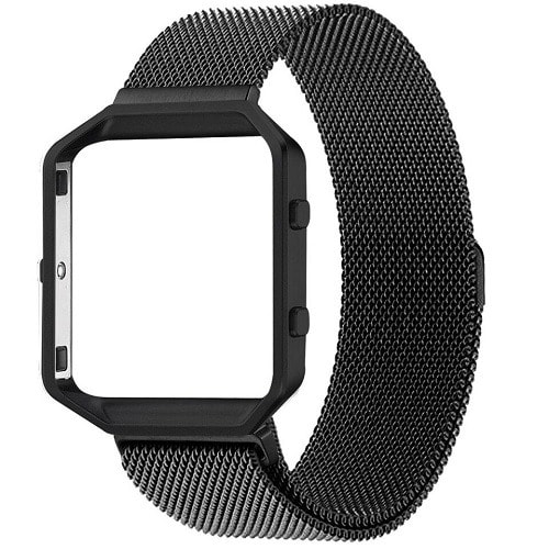 Cinturino Milanese Magnetico Acciaio Inox Per Fitbit Blaze - Stile E Comfort