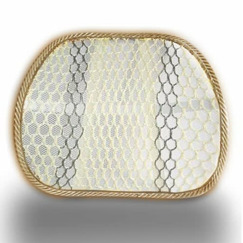 Mesh Back Spine Lumbar Support Pillow Beige Konga Online Shopping