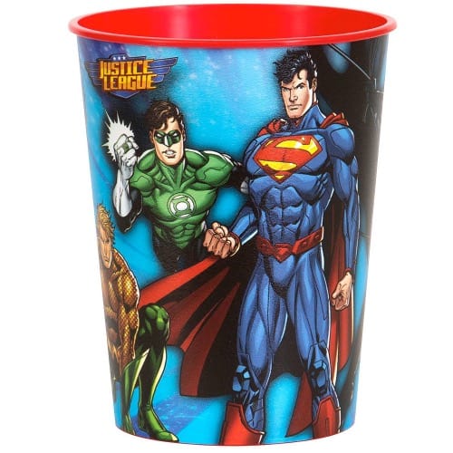 16oz Justice League Plastic Cup 