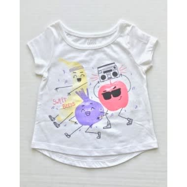 Falls Creek Baby Girl Short Sleeve T Shirt Top Sweet Beets