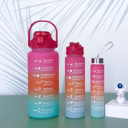 Sports Water Bottle - 3 In 1