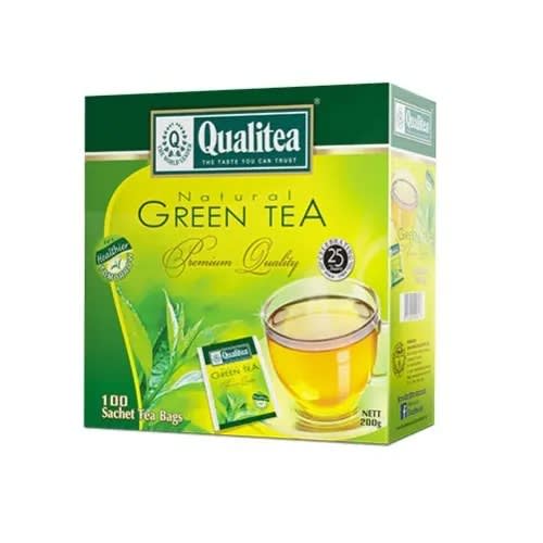 Qualitea Natural Green Tea 100 Sachets Konga Online Shopping