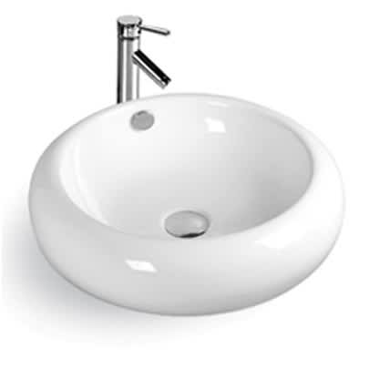 Wash Hand Basin Artistic Cute Round Ceramic Art Counter Wash