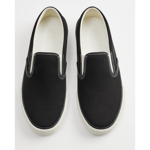zara laceless sneakers