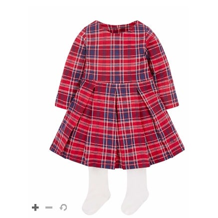 mothercare tartan dress