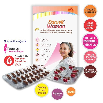 Daravit Woman Multivitamin With Chaste Berry Extract | Konga Online Shopping