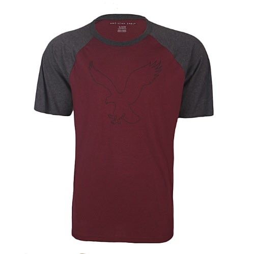 american eagle red t shirt