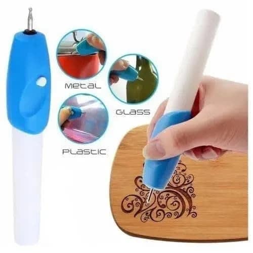 Engraving Etching Pen Hobby Drawing Craft Rotary DIY Tool For Glass Metal  Wood